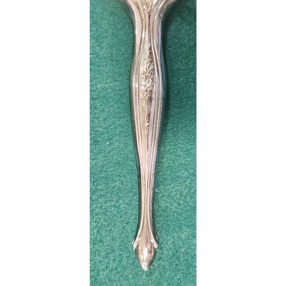 Vintage Handheld Vanity Gold Tone Hairbrush Made in U.S.A - Picture 8 of 11